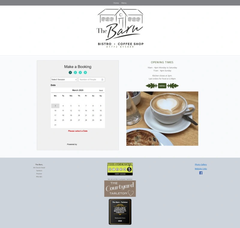 site screenshot