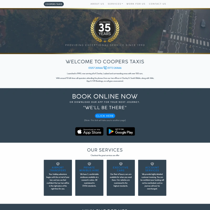 site screenshot