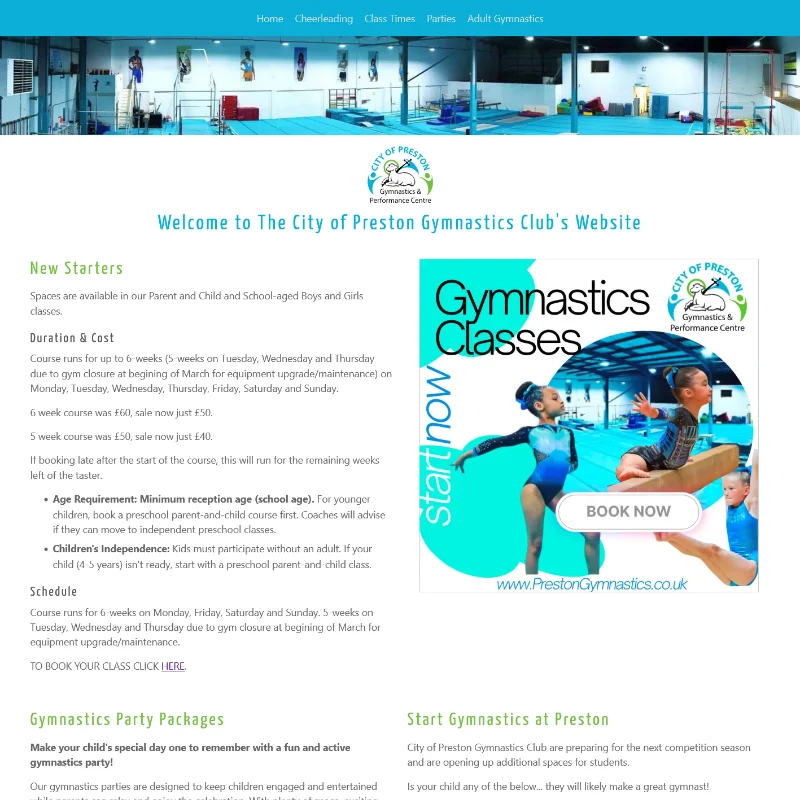 site screenshot